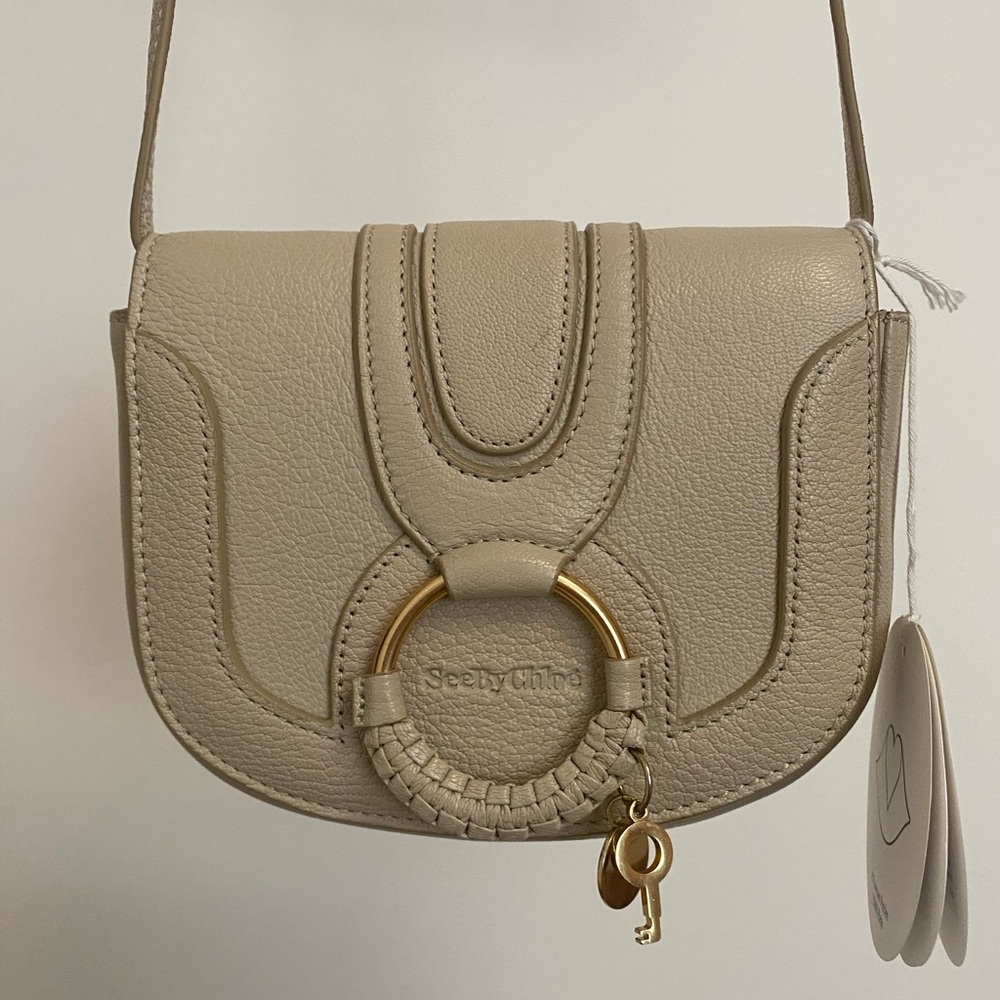 See by Chloe Mini Hana in Cement Beige - with tags